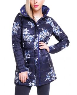 Womens Showerproof Windproof Padded Coat Hooded Parka Mustard Size 10 18