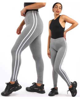 Stretchy Striped Leggings, UK Sizes 8 to 14