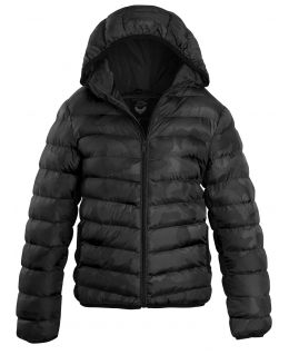 Boys Padded Puffer Coat Ages 7 8 9 10 11 12 13 Years Jacket Camo Black