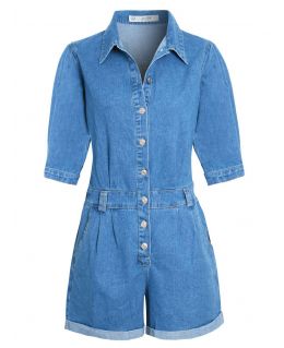 SS7 Womens Puff sleeve Playsuit, UK sizes 8 to 14
