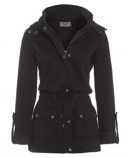  Black Coat with Faur Fur Hood