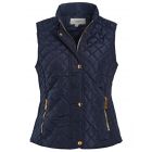 Plus Size Womens Quilted Sleeveless Gilet, Red, Black, Navy, Khaki, Stone, UK Sizes 12 to 20