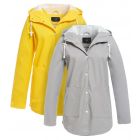 Breathable Rubberised Raincoat with Hood