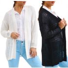  Knitted Casual Crochet Cardigan