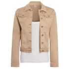 Slim Fit Twill Denim Jacket, Grey, Beige, Black, UK Size 8 to 14