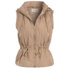 Womens Lightly Padded Gilet, Stone, Black, Khaki, UK Sizes 6 to 14